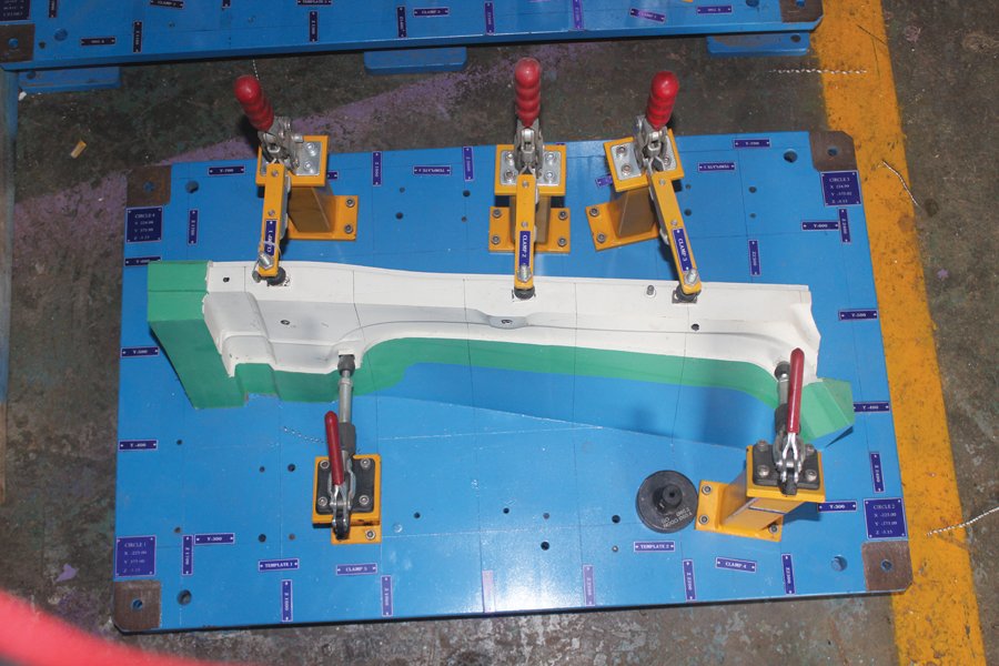 Sheet Metal Panel Checking Fixtures in CIBA